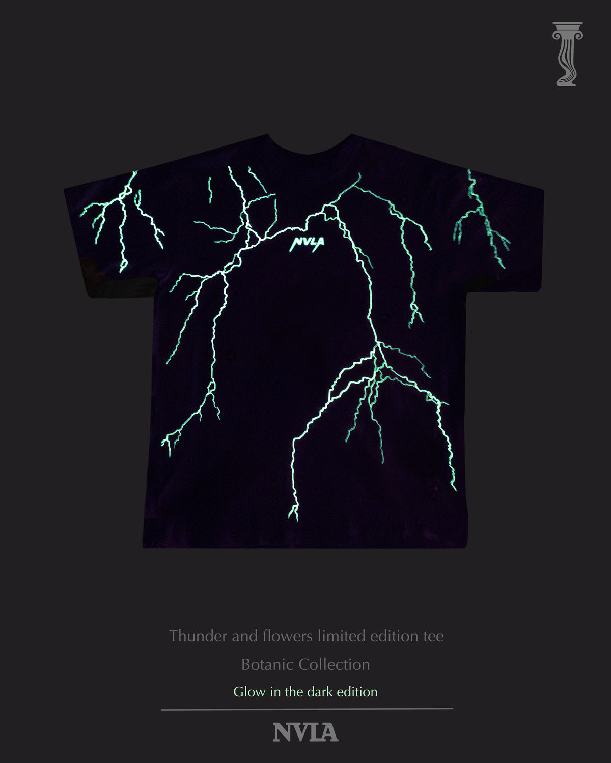 Thunder and Flowers Glow in the Dark Limited Edition Tee