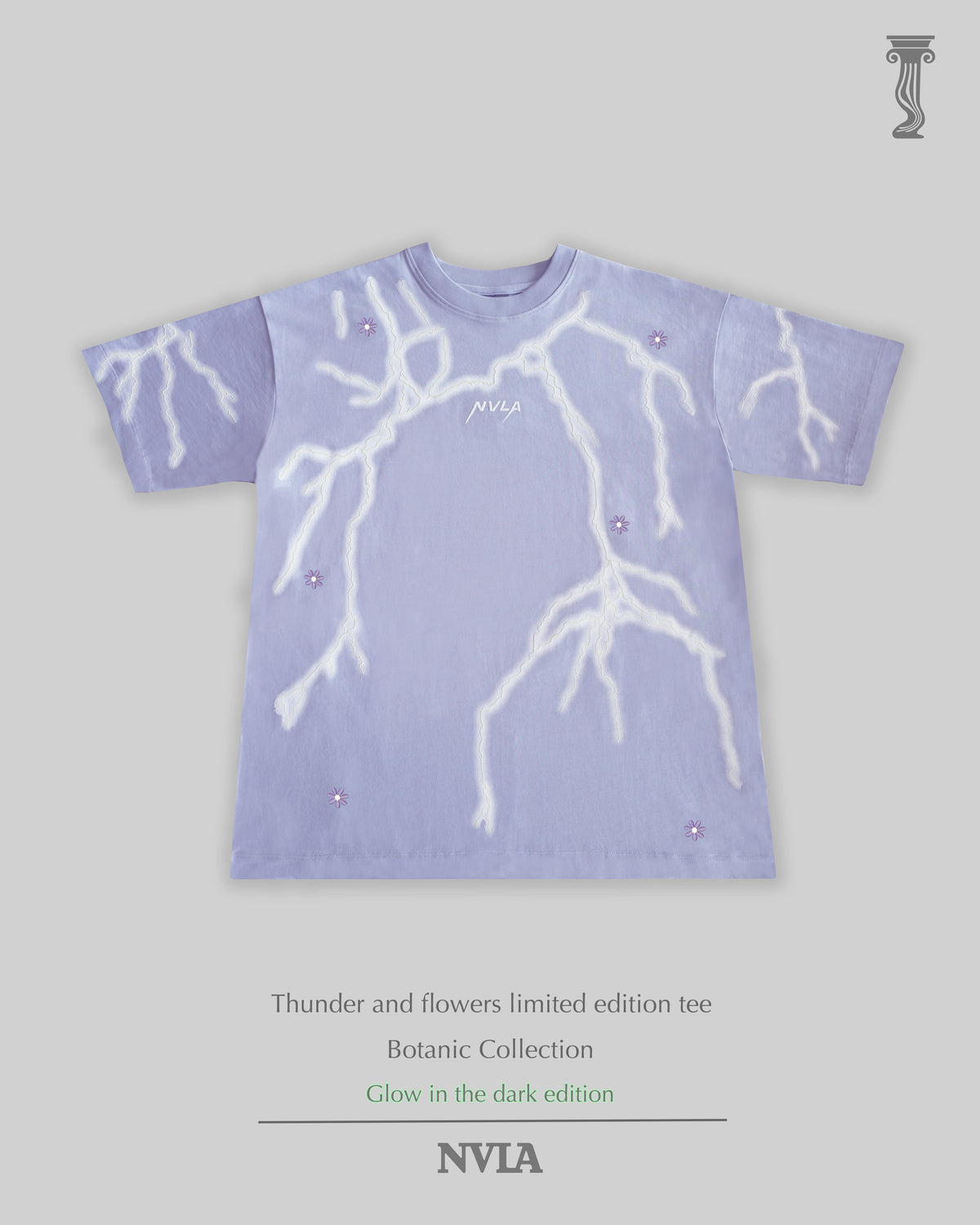 Thunder and Flowers Glow in the Dark Limited Edition Tee
