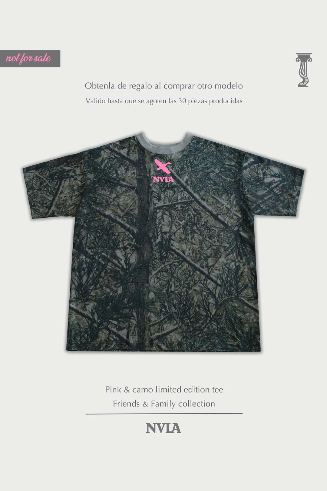 Pink & Camo Limited Edition Tee